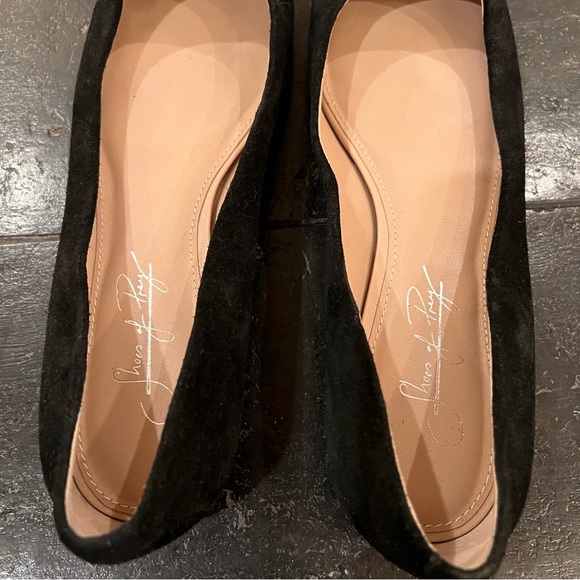 Shoes of Prey Colorblock Cap Toe Suede Ballet Flats Sz 8 - Picture 2 of 6